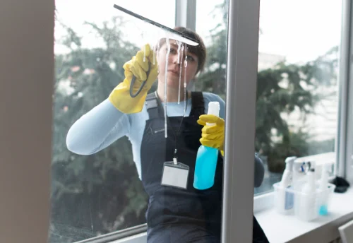 Nettoyage de vitres intérieures et extérieures à la Roche-Bernard